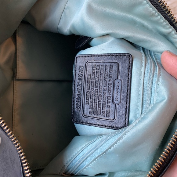 Coach Black Leather Handbag and Wallet Combo - Picture 7 of 10